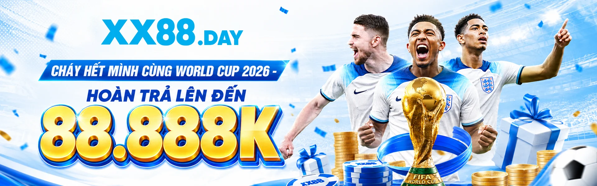 Banner xx88 cháy cùng world cup 2026